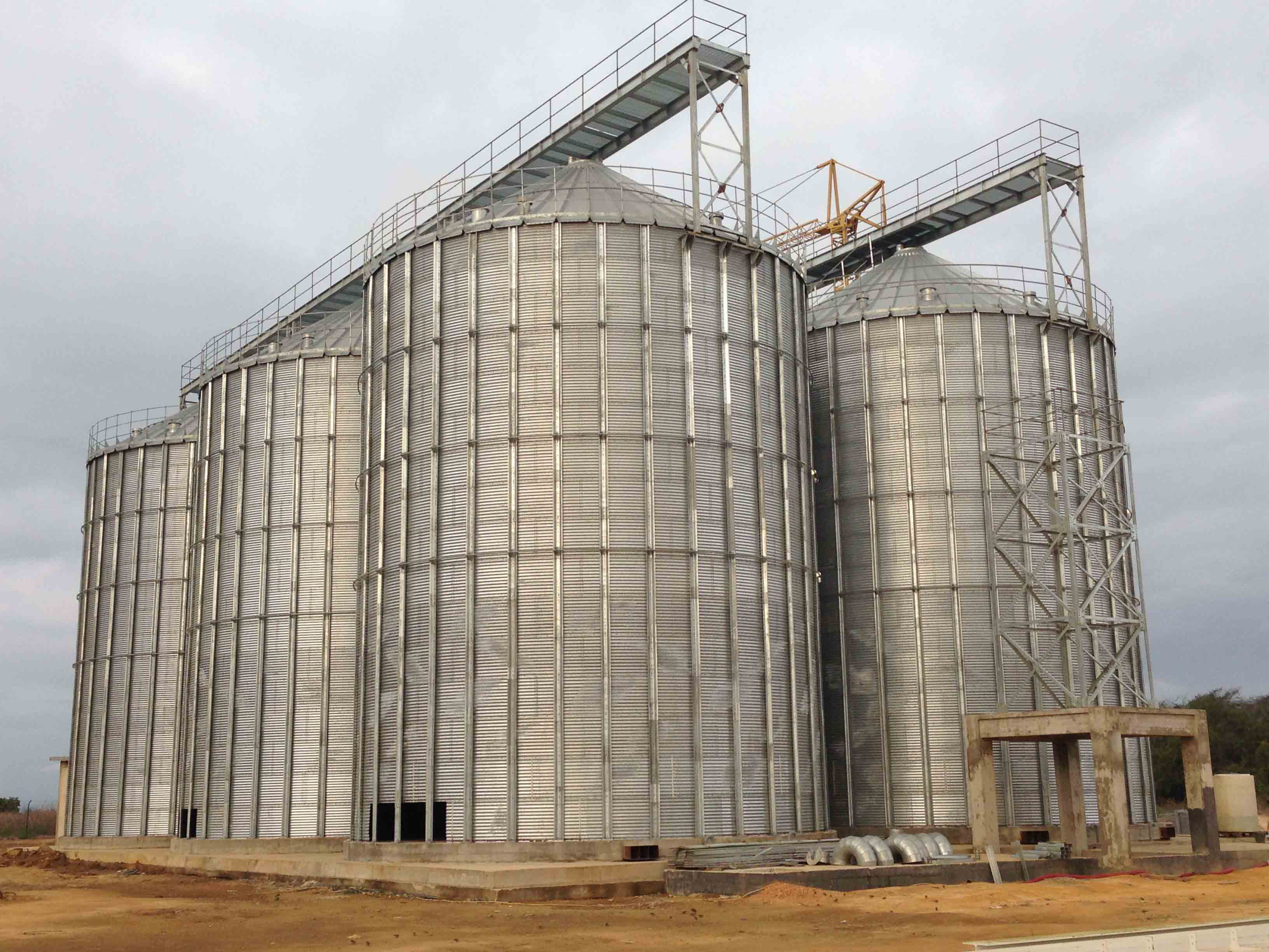 Cabinda Silos Moagem Trigo